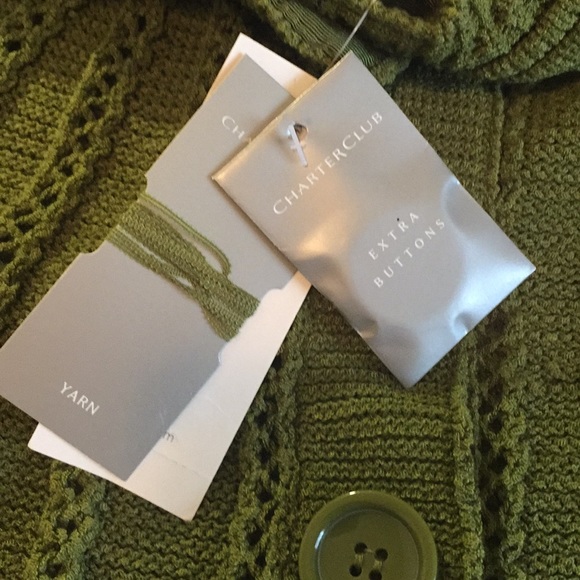 🆕NWT Charter Club Knit Sweater - Picture 8 of 8